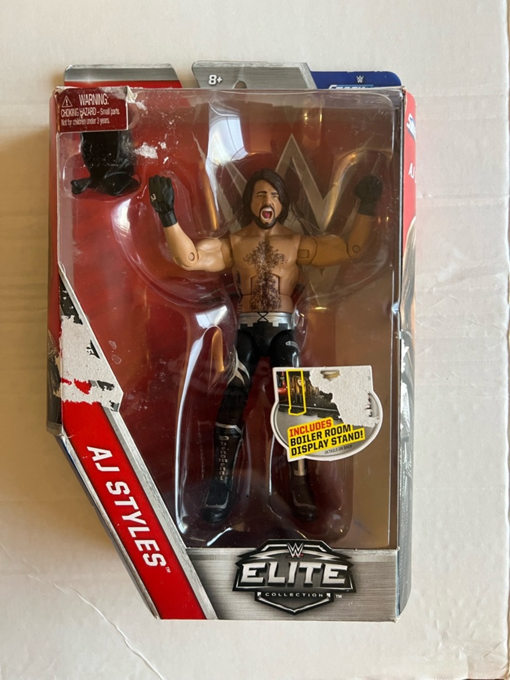 Mattel WWE AJ Styles Elite Series 51 action figure 2017